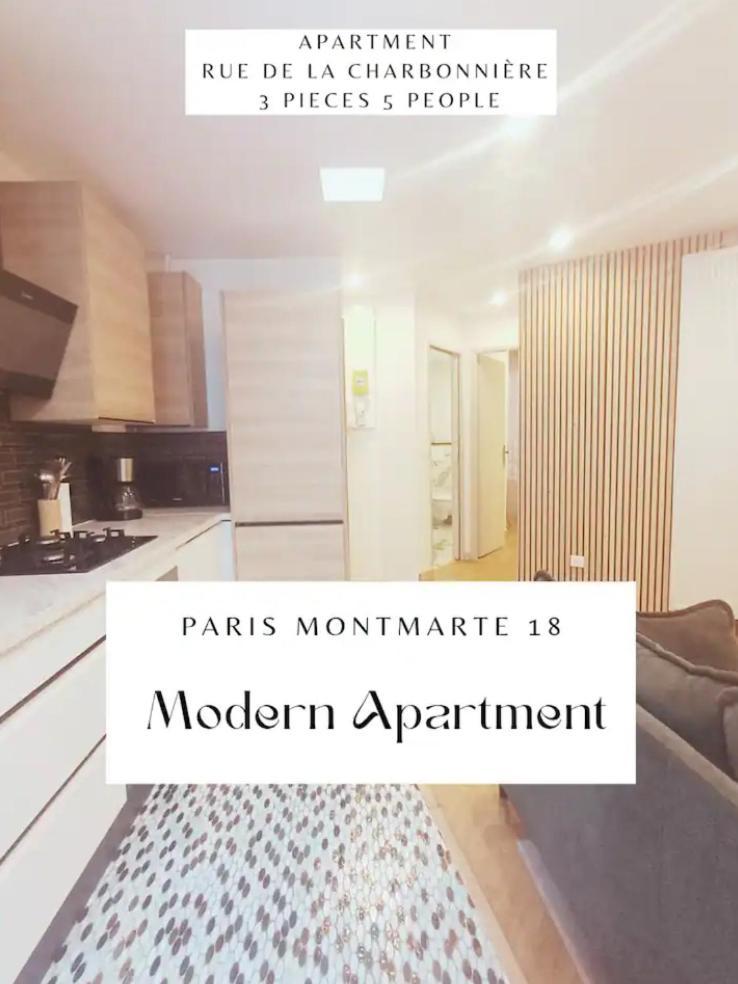 Apt Moderne 2 Chambres 5 Voyageurs Paris Exterior photo